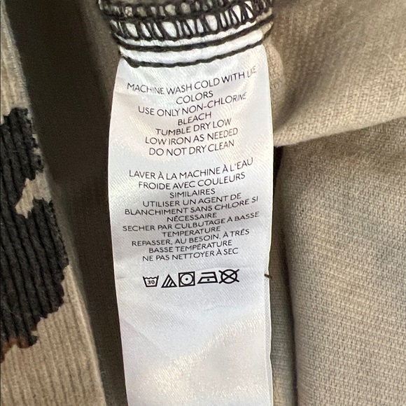 Urban Outfitters patterened cordoroy overshirt in a leopard print sz M mens - Picture 4 of 5